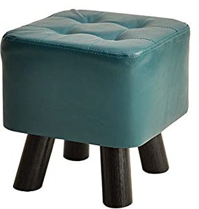 Generisch Fußbank Holzbank 40x33x47cm Sitzhocker Sitztruhe Sitzwürfel Aufbewahrungsbox Truhen Beinschaukel Fußstütze Hocker Sitzgelegenheit Fußbank