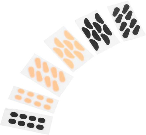 FRCOLOR 4-teilige Selbstklebende Nasenpads Aus Weichem Schaumstoff für Brillen – Nasenpads mit Komfortsteigerndem Design Universelle Passform für Kunststoff-metallrahmen