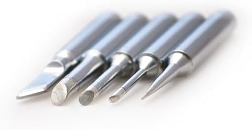 Set di 5 Punte di Ricambio, Adatta per Stazione di Saldatura ZD8906N ZD-8922 ZD-8916 ZD-8936 ZD-8906N