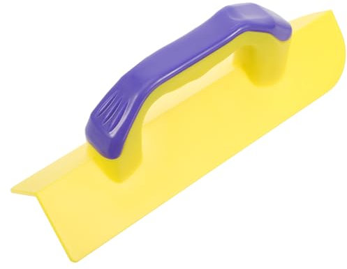 NUOBESTY Cazzuola Per Stucco Angolare in Plastica Resistente, Strumento Per Muro e Finitura Intonaco Su Cemento e Cartongesso, Spatola Da Costruzione Per Riparazione Angoli e Applicazione Intonaco