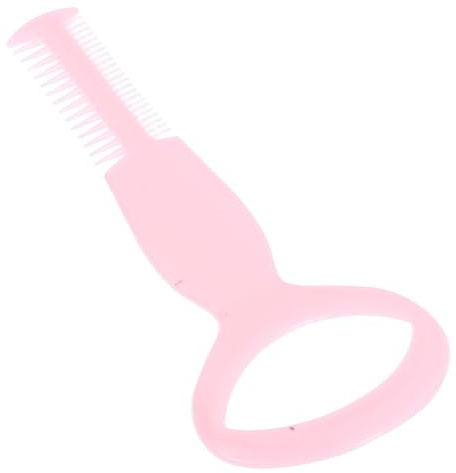 WOFASHPURET 3-in-1 Mascara Schutzkappe Wimpernkamm Augenbrauenkamm Kunststoff Wimpern Make Up Werkzeug für Damen Zufallsfarbe Zufällige Farbe