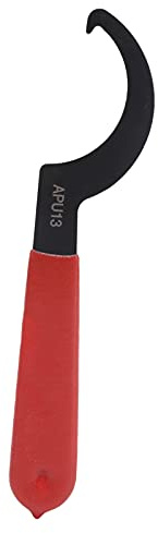 Baxnore Chiave a gancio tipo C, chiave di serraggio per dadi CNC in acciaio al carbonio, diametro 50 mm, utensile per tornio industriale con finitura annerita