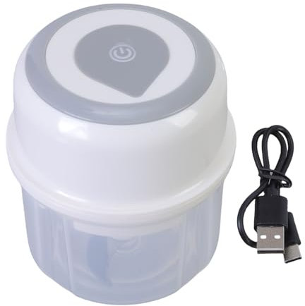 Presse-ail électrique rechargeable par USB 250 ml, facile à utiliser, petit robot culinaire, gadget de cuisine pratique