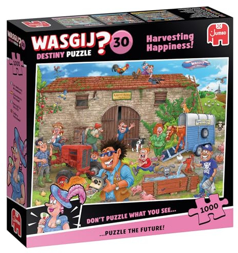 Wasgij Destiny 30 -Harvesting Happiness - 1000 Piece Adults Jigsaw Puzzle