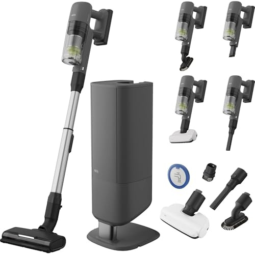 AEG Ultimate 7000 GEN2 Akku Staubsauger, ETM Testsieger, AP72UB21ES | All-in-One Station mit hygienischer Selbstentleerung, Auto-Modus, leichtes Handteil 1,35 kg, wechselbarer Akku, 3 J. Garantie
