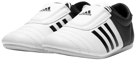 adidas Unisex's Low-Top Adi-Kick 2 Martial Arts Taekwondo Karate Training Shoes, White - Size -6