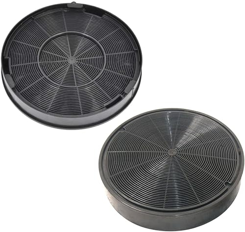 SPARES2GO Carbon Filter for Rangemaster CLAHDC90 CH60 CH90 CH110 CH120 Classic Cooker Hood Vent 200 x 30 mm (Pack of 2 Filters)