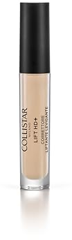 Collistar Correttore Lift HD+, Correttore Occhiaie e Imperfezioni, Effetto Lifting Immediato, Texture Fluida e Cremosa, Lunga Durata, Waterproof, 1 Beige, 4 ml