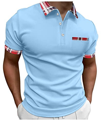 Deal of The Day Men's Summer T-Shirts - White Dress Shirt, Short Sleeve & Long Sleeve Top - Curved Hem Tee - Plain White Tee - Sale Clearance