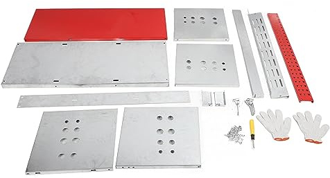 Hühner-Nistkasten, 3 Fächer, gut belüftet, Stabiler Hühner-Legekasten für die Eiersammlung, verzinkte Eisenplatte, 84 x 33,2 x 38,8 cm
