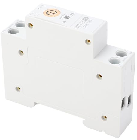 Ejoyous WiFi Smart Circuit Breaker PC Flamskyddande Smart WiFi Switch Circuit Breaker 63A AC90 Till 300V APP Rösttimerkontroll för Hemmakontor Skola DIN-skena Användning