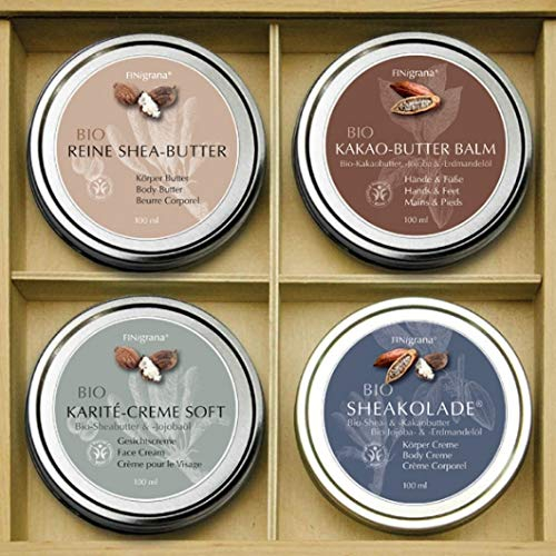 Shea & Kakaobutter - Pflegeset 4x100ml