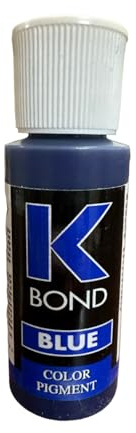 K-Bond Resin Coloring Paste Color Pigmentation for Polyester, Paint, and Epoxy Glues 2 OZ(Ounces) (Blue)