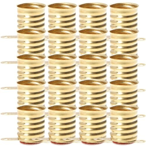 AUTSUPPL 20 Stück Mini LED Lampenfassung E10 Lampenfassung Für DIY Projekte Lichterketten Und Modellbau Hochwertige E10 Fassungen Ideal Für Verschiedene Lampenschirme