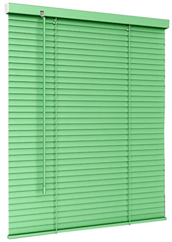 Jalousien aus Aluminium, individuelle Größe (119,4 x 180,3 cm), für Zuhause und Büro, verdunkelnde Jalousien mit Seil und Stangenhalterung, innen oder außen, horizontale Aluminium-Jalousien für