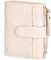 RRANCharltu Portefeuille Femme Cuir, Porte Monnaie Femme Petit Portefeuilles et Porte-Cartes avec Fermeture éclair Poche à Monnaie, Blanc