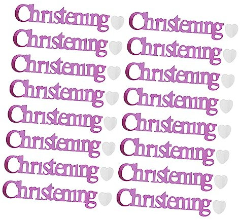 OKUMEYR 3borse Scaglie Di Carta Per Ragazza in Plastica Resina Decorazioni Da Tavolo Per Shower Battesimi e Feste Di Compleanno Accessori Multiuso Per Feste