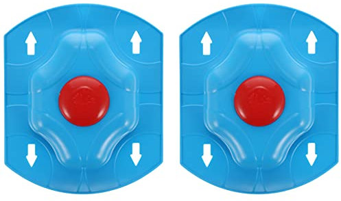 MAGICLULU 3 Sätze Gerät Finger Schneideschutz Maschine Hacken Lebensmittelhalter Gemüseschäler Versiegelung Proofing Babynahrung Beutel Zwiebelschneider Halter Crinkle Apple Blau 2 Stück * 3