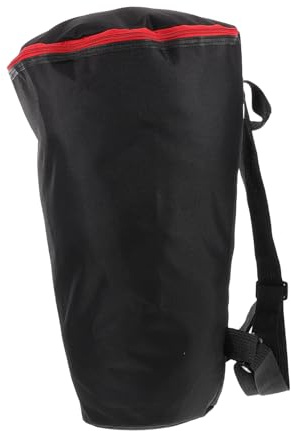 UPKOCH Leichte und Tragbare Elegantes Schwarzes Design Djembe Tasche aus Nylon für Afrikanische Handtrommeln für Übung und Reisen von Schlaginstrumenten