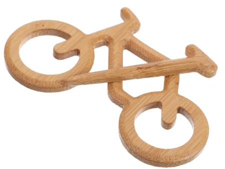 Beaupretty Broche Bois Rétro Accessoire pour Vêtements Sacs et Chapeaux pour Cyclistes et Décoration Miniature Farmhouse Bike Decor