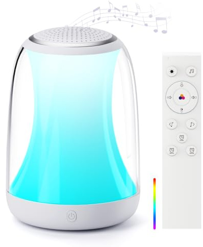 Sound Machine Baby Night Light White Noise Machine Baby with Timer 27Sounds | Hotmoon Sleep Machine Remote/Touch Control for Adults Kids Nursery Newborn Sleeping Breastfeeding, Lullaby Toddler Bedroom