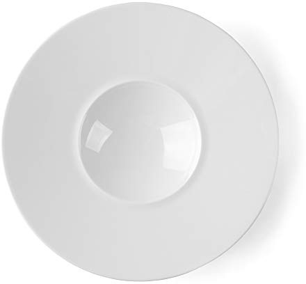 Holst Porzellan ST 128 Gourmetteller tief 28 cm Style, weiß, 28 x 28 x 5.7 cm, 6 Einheiten