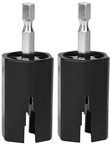 2PCS Guitar Electric Drill Bohrer String Peg Winder, String Winder Tuning Peg Puller Gitarrenreparatur- und Wartungswerkzeug Zubehör Für Spielinstrumente Musikinstrumentenzubehör