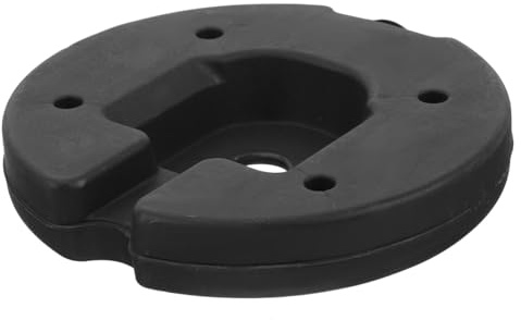 STOBAZA Base Lampada Pesante in Ferro Per Scrivania e Pavimento Supporto Stabile e Resistente Accessorio Arredamento Ufficio Casa Versione