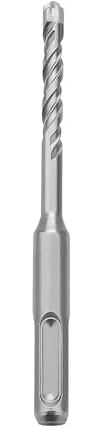 Broca de martillo giratorio SDS Plus de 6 x 210 mm para hormigón