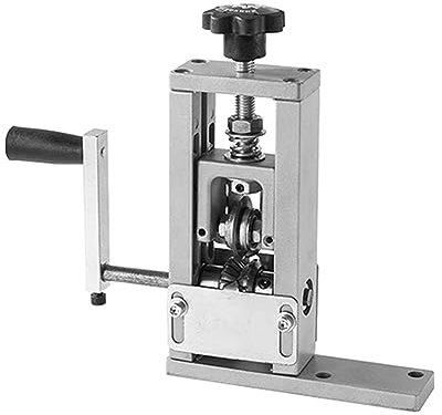 Máquina Peladora de Cables, Pelacables Manual, herramienta de pelado de cables de 1-25mm, máquina peladora eléctrica de cables domésticos, taladro eléctrico con manivela(Aluminum alloy)
