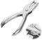 MEXRUMI 1 Pezzi Perforatrice Bucatrice Foro Singolo 3Mm Perforatore A Pinza Perforatore In Acciaio Inossidabile Per Fai Da Te Ufficio Casa Scuola (Argento)