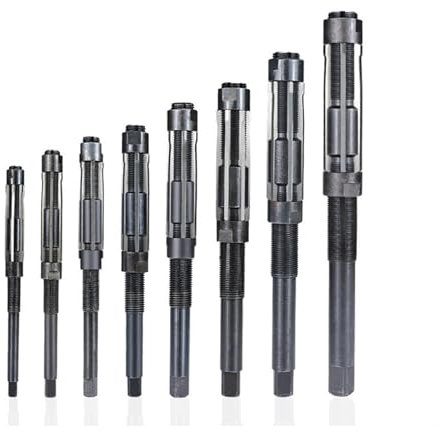 HAJMGUMC HSS einstellbare manuelle Reibahle 6-84 mm, verwendet for manuelles Reiben und Präzisionsschneidwerkzeug-Handwerkzeuge(17-19mm)