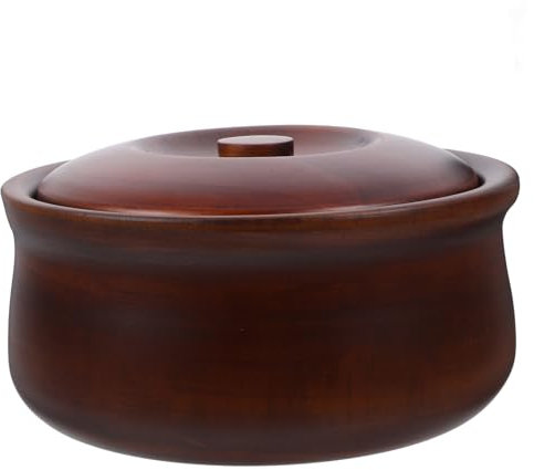 HOLIDYOYO Cuenco Decorativo Con Tapa Para Alimentos Para Sopas Ensaladas Arroz Resistente y Ligero