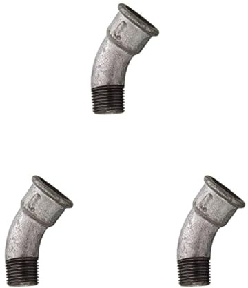 Cornat Verzinkter Bogen 45Grad, I/A, 3/4 Zoll, VFB4034 COSKJ (Packung mit 3)