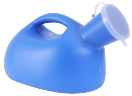 GOOHOCHY Tragbare Urinflasche Für Männer 2l Aus Robustem Pe Mit Auslaufschutz Urinal Mit Ergonomischem Griff Für Outdoor Camping Und Notfallgebrauch