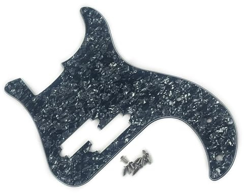 3-lagiges Bass-Pickguard, 11-Loch-Bass-Kratzplatte, 4-Saiten-Elektro-Bass-Schlagbrett, Ersatzteile langlebig