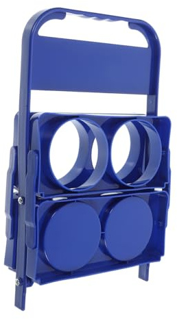 Zerodeko Collapsible Beer Basket Portable Folding Bucket Handle for Ktv Bar Outdoor Can Cooler Drink Organizer