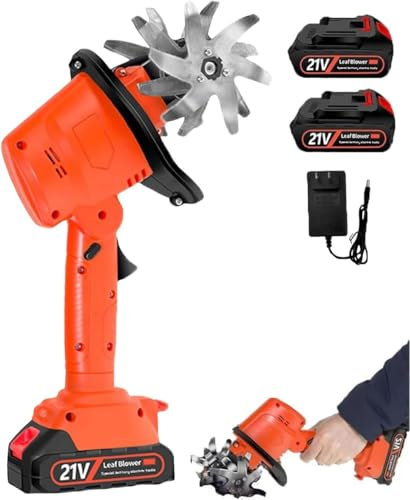 Motocoltivatore elettrico senza fili da 24 V, motozappa elettrica da giardino, motozappa per terreno da giardino, larghezza di lavoro di 10 cm, profondità di lavoro di 10 cm, per fattoria, cortile,