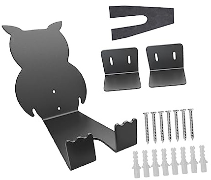 TOGEVAL Soporte de Pared para Bicicleta con Diseño Búho Resistente y Duradero para Almacenamiento Garaje Exhibidor para Bicicletas de y Plegables