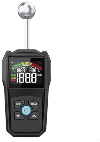 Misuratore di umidità digitale, Misuratore di umidità del legno senza contatto | Igrometro digitale con elevata precisione dello 0,1% for la lavorazione