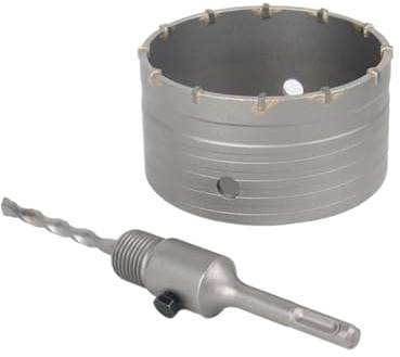 A Tazza In Lega Di Carburo For Calcestruzzo Da 110 Mm SDS PLUS Punta Da Trapano Elettrica Cava For Tubi Di Condizionamento Dell'aria Cemento Pietra