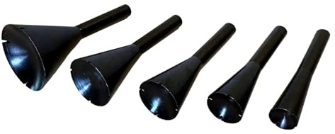 Augenfräser Set 3,2mm & 6mm für Dremel und Geradschleifer - Concave Eye Cutters Brennfräser - Konkave Augenschneider Power Carving - Detailfräser Holz Oberflächenstruktur (5)