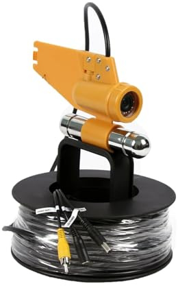 HIJYMNZPQ 1000TVL HD Subacquea 20/30/50/100M Telecamera da Pesca CMOS Periscopio Ispezione Fish Finder Endoscopio A Circuito Chiuso Immagine Chiara(30M)