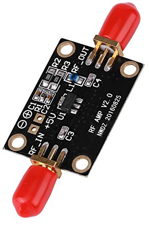 0.01-4GHz 21dB High Gain Low Noise Amplifier Module for Amateur Radio RTL-SDR and Broadband Applications | Wideband LNA for HF/VHF/UHF频段