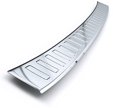teileplus24 AL105 Ladekantenschutz Aluminium kompatibel mit VW Passat B8 3G Variant 2014-2018, Farbe:Silber