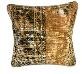 kelim kissen 40x40 cm handgefertigt kelim kissenbezug orientalische kissen kopfkissen viereckig dekorative bohemian kissenhülle dekokissen sofakissen zierkissen code 3621