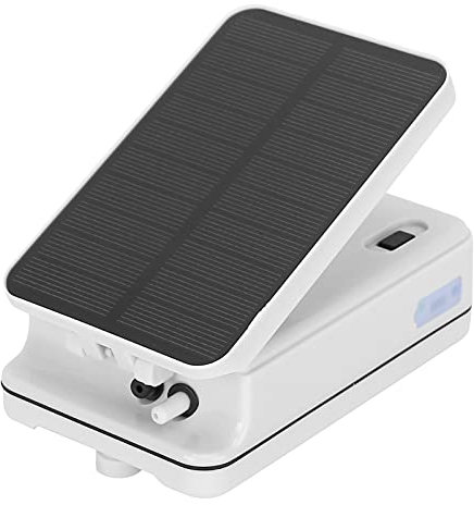 Solar Power Pond Oxygenator Air Pump 2200mAh Large Capacity Battery Overcharge Air Pump