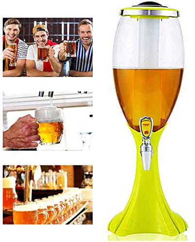 3L Tireuse à Bière, Distributeur De Boissons Grande Capacité Distributeur de bière pour Restaurant Bar Family Buffet