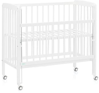 Fillikid Beistellbett Nino 3 in1 Exklusiv | Babybetten aus Buchenholz | Kinderbett, Zustellbett 5-stufige Höhenverstellung | Stubenwagen ab Geburt mit großer Liegefläche