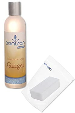 Banisan Bade- u. Whirlpoolzusatz + Schmutzradierer von Pfahler's Whirlpool Studio. Whirlpool Aromatherapie, Whirlpoolduft (Ginger)